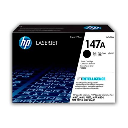 TONER HP 147A NEGRO W1470A PARA M610 611 612 634