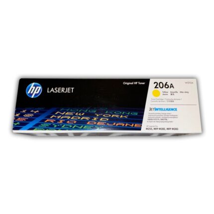 TONER HP 206A AMARILLO W2112A PARA M255 M282 M283 NUEVO.
