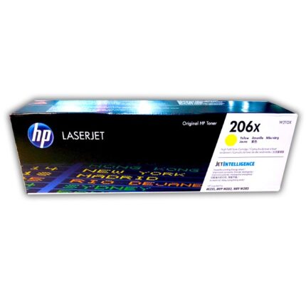TONER HP 206X AMARILLO W2112X PARA M255 282 283.