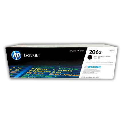 TONER HP 206X NEGRO W2110X PARA M255 282 283 NUEVO.