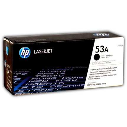 TONER HP 53A NEGRO Q7553A PARA 2014N 2010