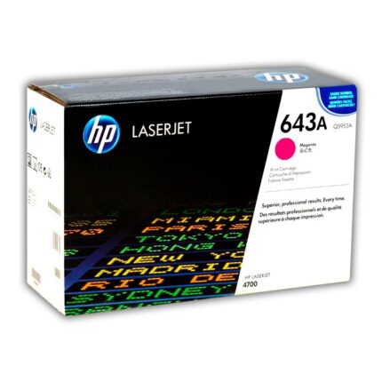 TONER HP 643A MAGENTA Q5953A PARA 4700