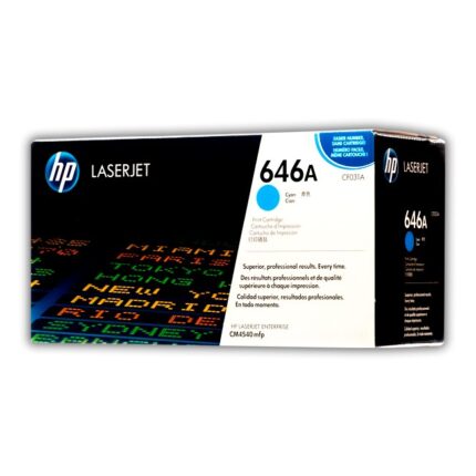 TONER HP 646A CIAN CF031A PARA CM4540