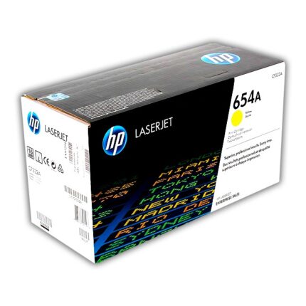 TONER HP 654A AMARILLO CF332A PARA M651