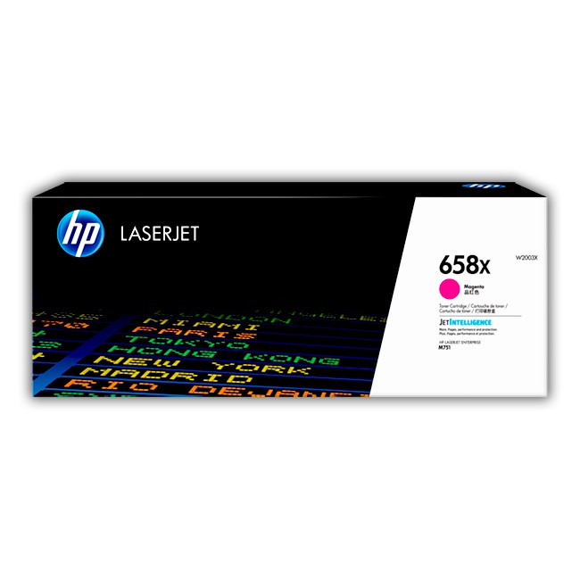 TONER HP 658X MAGENTA W2003X PARA M751