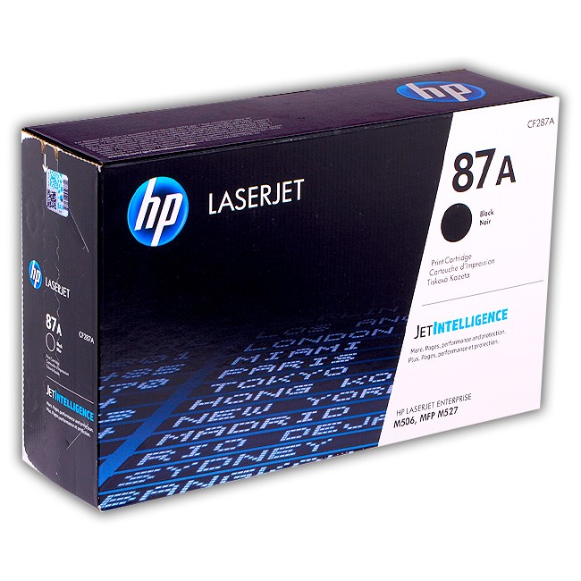 TONER HP 87A NEGRO CF287A PARA M631 632.