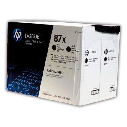 TONER HP 87X DUAL NEGRO CF287XD PARA 506 501 527