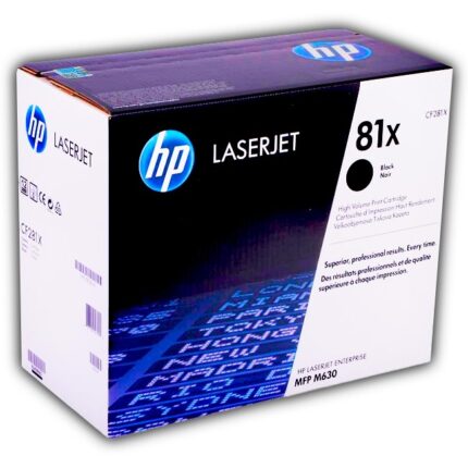 TONER HP 81X NEGRO CF281X PARA MFP M630.