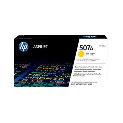 TONER HP 507A AMARILLO CE402A PARA M551