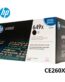 Tóner HP 649X Negro CE260X para CP4525