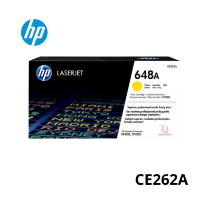 Tóner HP 648A Amarillo CE262A para CP4025