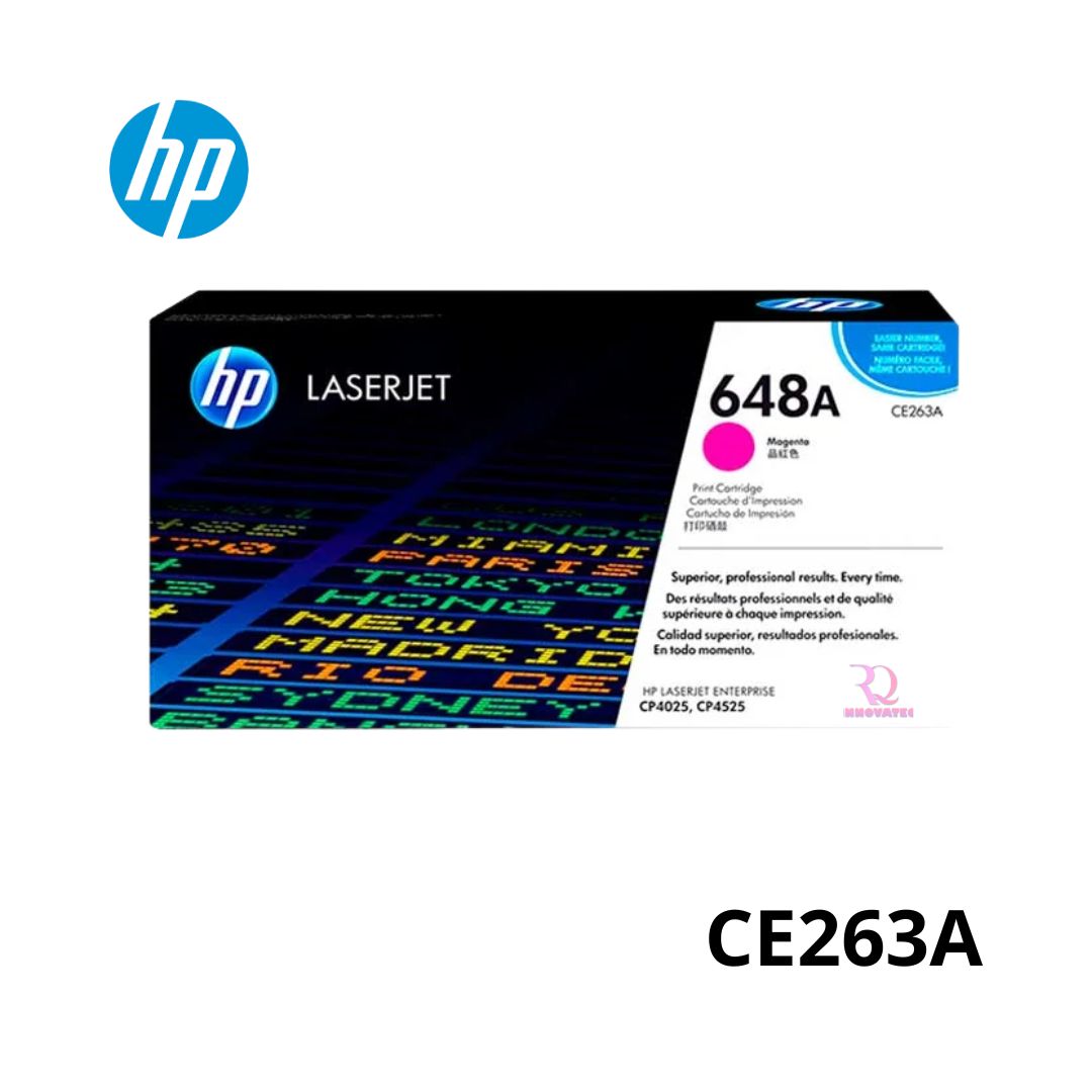 Tóner HP 648A Magenta CE263A para CP4025.