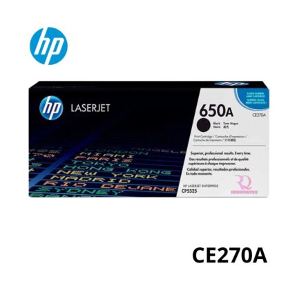 Toner HP 650A Negro CE270A para CP5520 5525