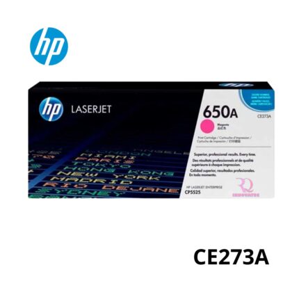 Toner Hp 650A Magenta CE273A Para CP5520 5525