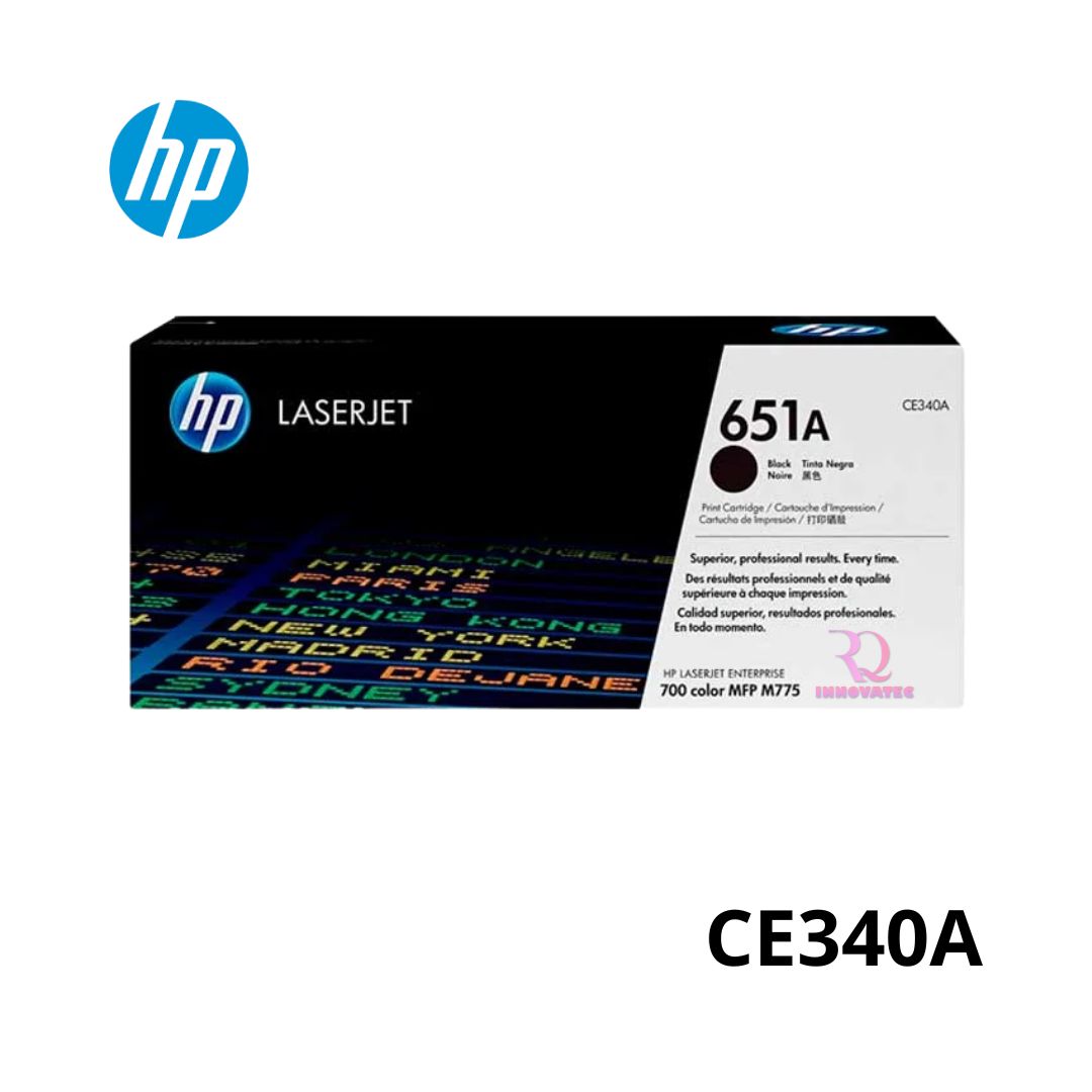 Toner Hp 651A Negro CE340A Para M775.
