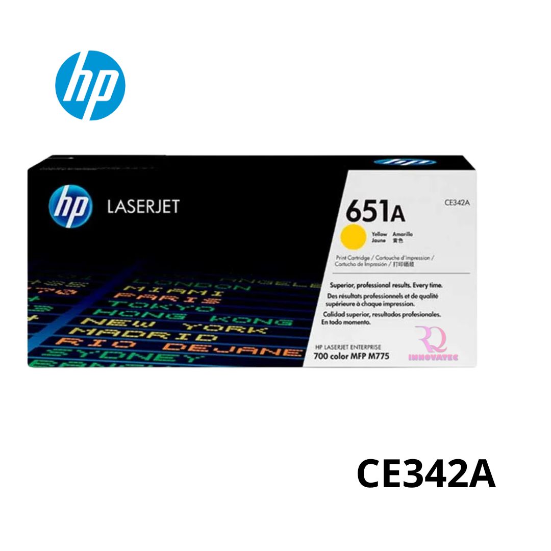 Toner Hp 651A Amarillo CE342A Para M775.