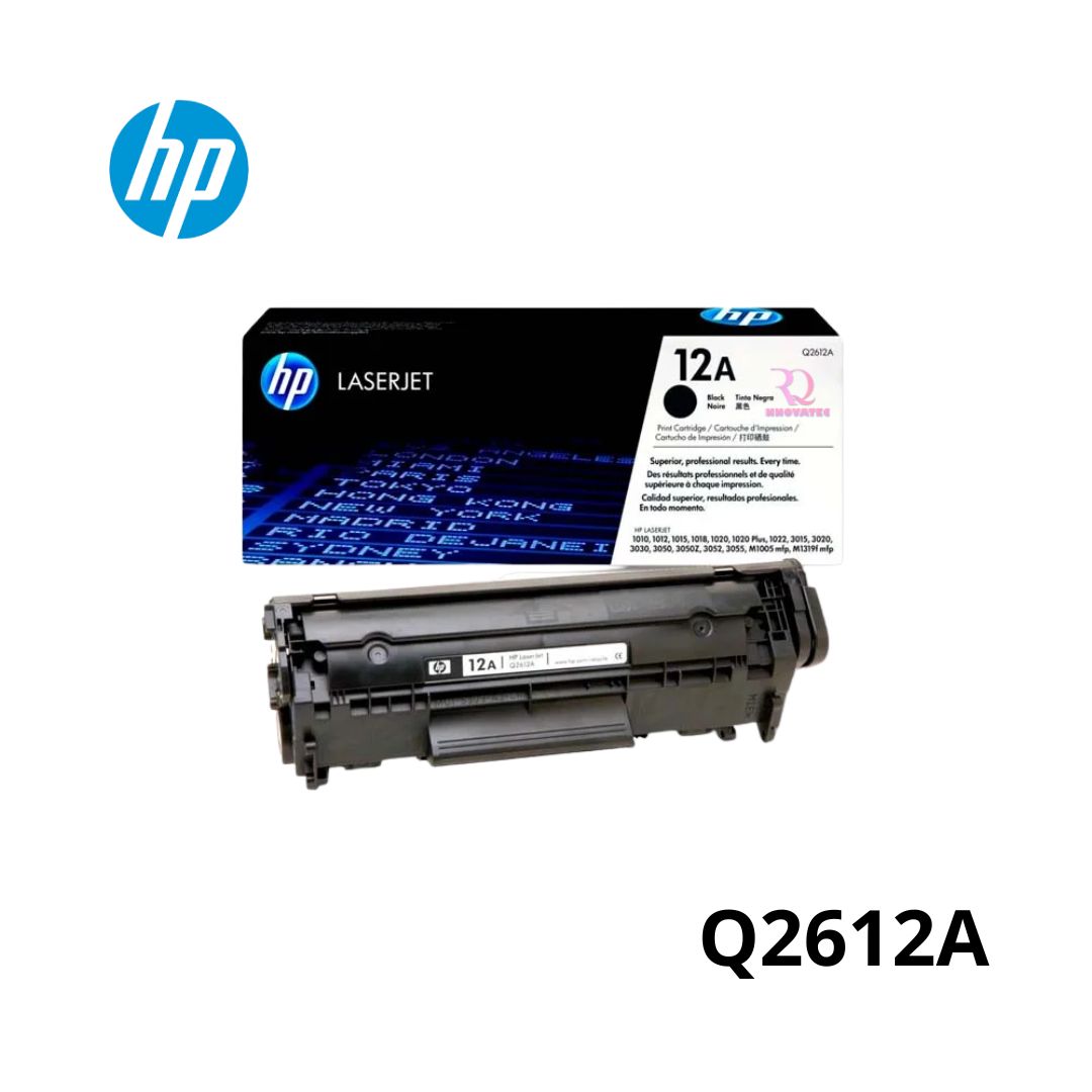 Toner Hp 12A Negro Q2612A Para 1010 1020