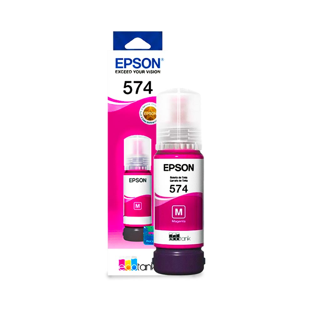 TINTA-EPSON-574-MAGENTA Tinta Epson 574 Magenta