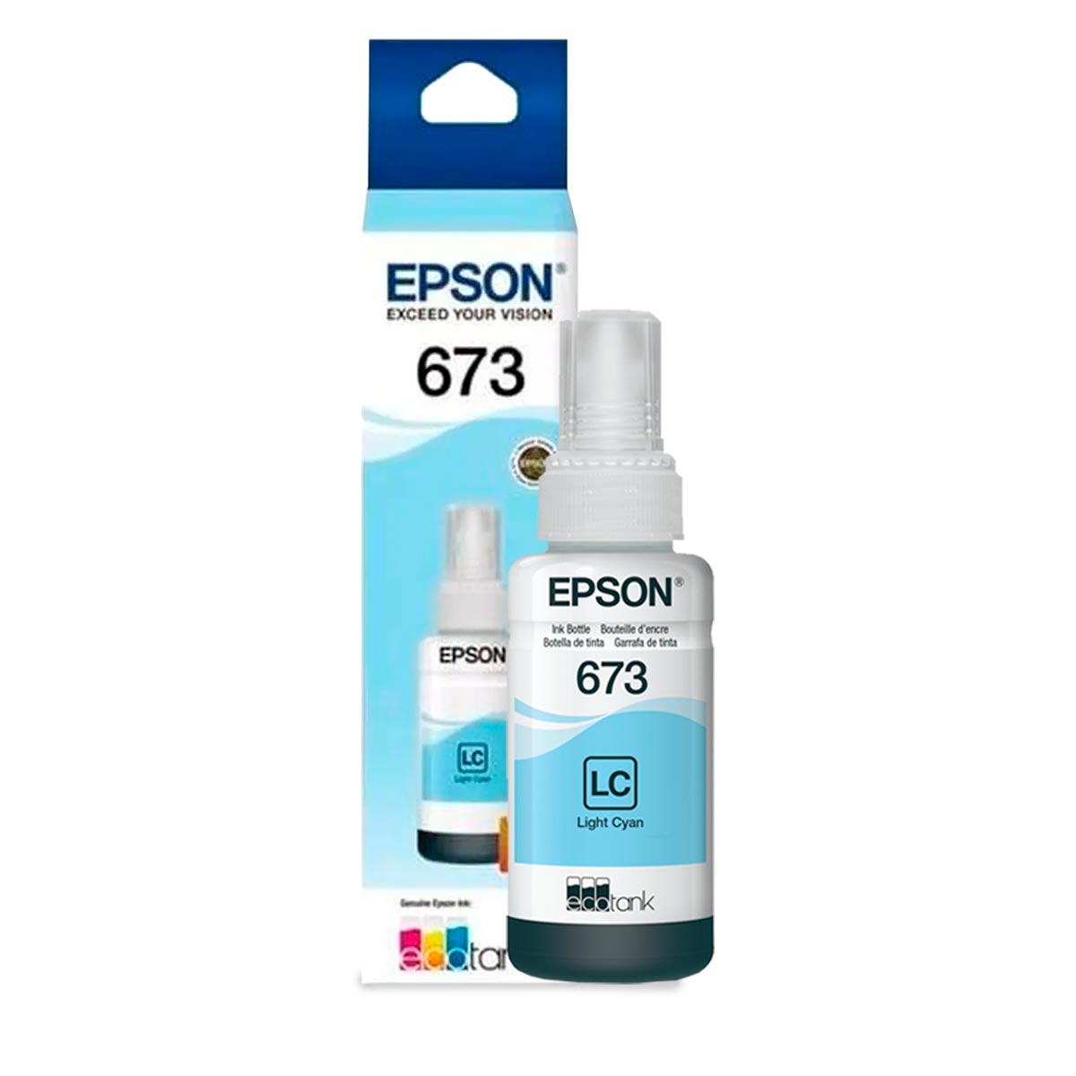 TINTA-EPSON-673-CIAN-LIGHT Tinta Epson 673 Cian Light