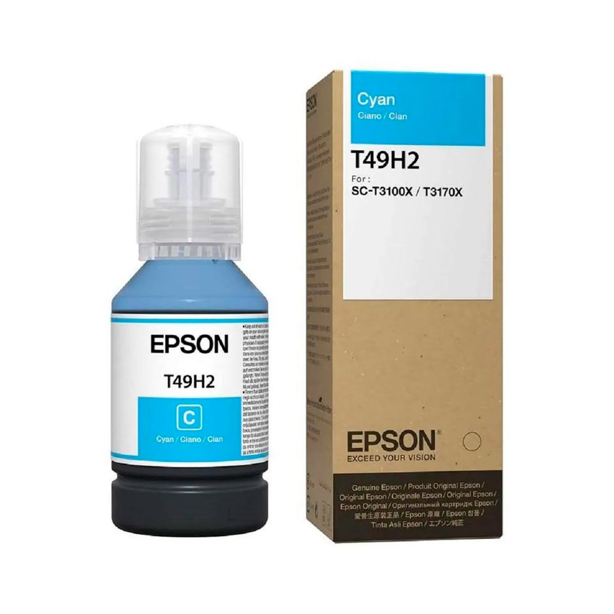 Tinta Epson T49H2 Cian